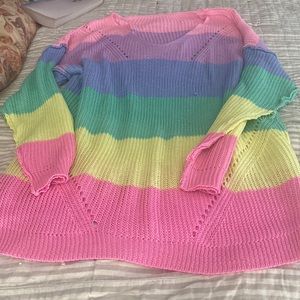 Multi color sweater